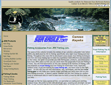 Tablet Screenshot of jrwfishing.com